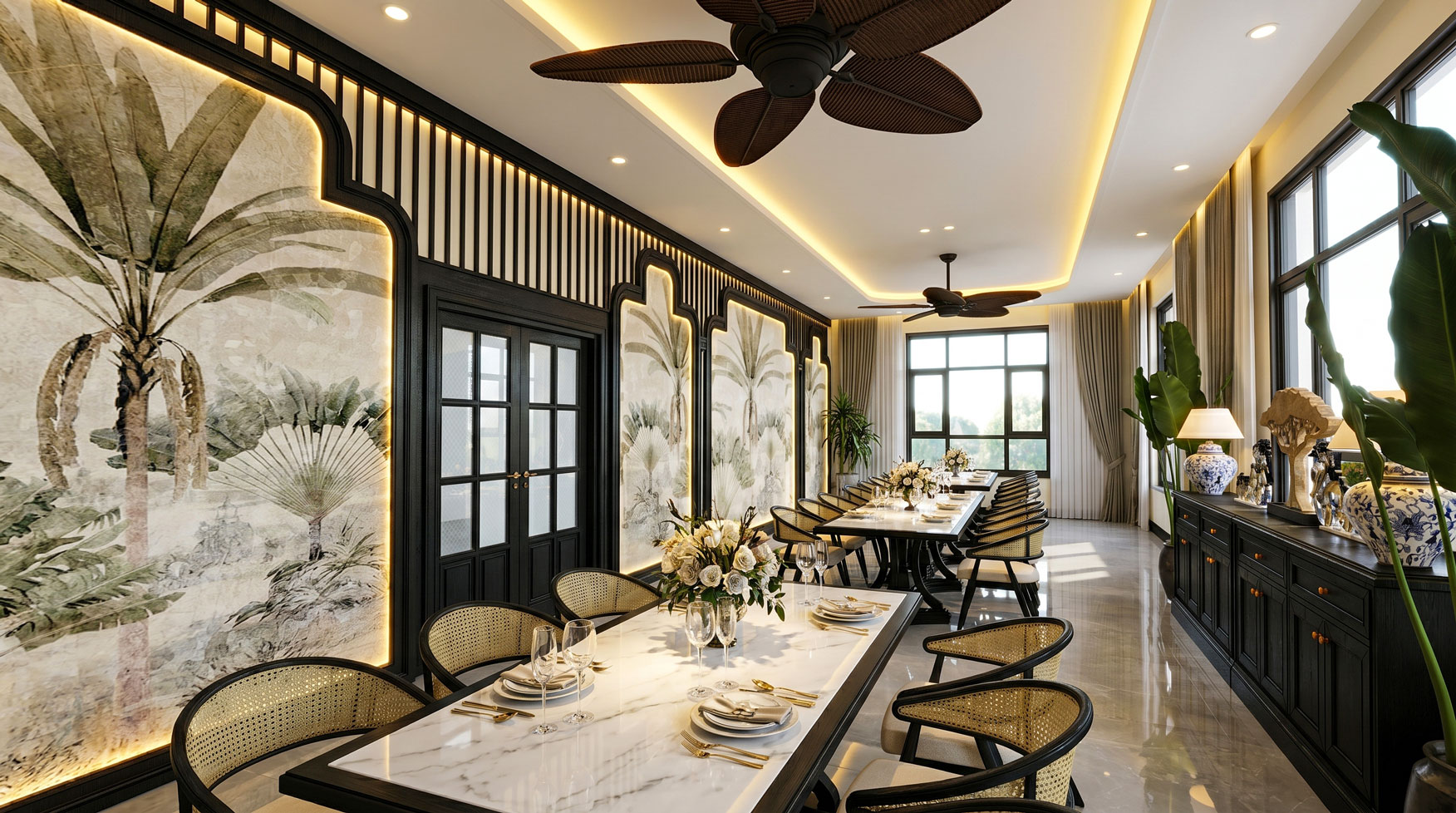 Hội họp với nhiều khoảng thở